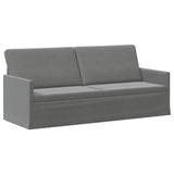 Sofa Set 2 pcs Dark Grey Velvet 3433217