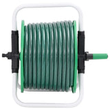 Free Standing Green Hose Reel with Hose Fitting Set 0.5" 20 m PVC 3281510