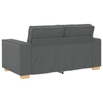 Sofa Set with Cushion 3 pcs Grey 220 x 78 x 84 cm Fabric 3324610