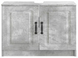 Bathroom Sink Cabinet UTRECHT Concrete Grey 59.5 x 31.5x 59 cm 897668