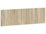 Wall-Mounted Headboard HOORN Sonoma Oak Engineered Wood 897407