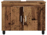 Bathroom Vanity Unit Old Wood 60 x 35 x 60 cm Engineered Wood 889403