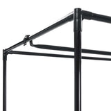 Wardrobe Brown Iron frame with fabric cover Medium Wardrobe 282442