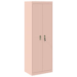 Storage Cabinet Pink 60 x 40 x180 cm Steel 3406197