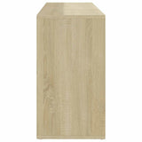 803293 Shoe Bench Sonoma Oak 103x30x55 cm Engineered Wood