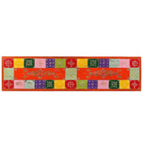 TV Cabinet Solid Mango Wood Hand Painted 244595