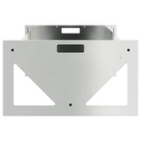 Livestock Feeding Trough Silver 108 x 50 x 28 cm 874617