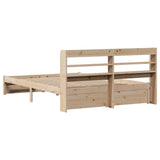 Bed Frame with Headboard without Mattress 150x200 cm King Size 3306738