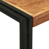 Console Table Brown 120 x 33 x 75 cm Solid acacia wood 4104734