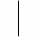 Interior Door ESG Glass and Aluminium 102.5x201.5 cm Black 151201