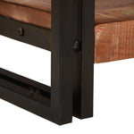 Console Tables with Drawer 2 pcs Multicolour Solid Reclaim wood 3324228