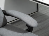 Office Chair with Footrest Ergonomic Office Chair with Armrests Lumber Support and Headrest Light T3398P328212
