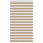 ZNTS Zebra Blind Sand Brown 135x200 cm Fabric Width 130.9 cm Polyester 4014580