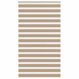 ZNTS Zebra Blind Sand Brown 135x200 cm Fabric Width 130.9 cm Polyester 4014580