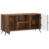TV Cabinet Old Wood 102 x 34.5 x 50 cm Engineered Wood 895623