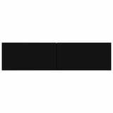 TV Cabinet Black 120x30x30 cm Engineered Wood 801491