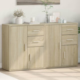 Sideboards 2 pcs Sonoma Oak 60x31x70 cm Engineered Wood 3276562
