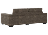Sofa 3 pcs Dark Grey Artificial Leather 3324638