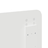 Headboard Gloss White Engineered wood 887862