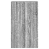 TV Wall Cabinet Grey Sonoma 59.5 x 31 x 100 cm Engineered Wood 892375