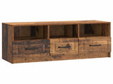 TV Cabinet Old Wood 102 x 34.5 x 47 cm Engineered Wood 895833