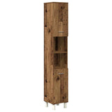 3 Piece Bathroom Furniture Set Old Wood Engineered Wood 3328569