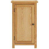 Cupboard 45x32x85 cm Solid Oak Wood 289198