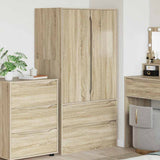 Bathroom Cabinet Sonoma Oak 79.5 x 49 x 156 cm Engineered Wood 3406247