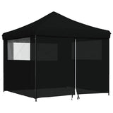 Party Tent Folding Black 292 x 292 x 315 cm Oxford Fabric 42023572