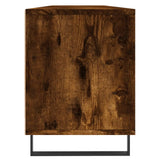 TV Cabinet Smoked Oak 150x30x44,5 cm Engineered Wood 831305