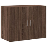 Highboard Brown Oak 80x42.5x249 cm Engineered Wood 3281370