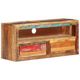 TV Cabinet 88x30x40 cm Solid Wood Reclaimed 339514