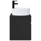Wall-mounted Sink Vanity Black 49 x 44.5 x 65 cm 890593