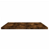 Wall Shelves 4 pcs Smoked Oak 80x40x1.5 cm Engineered Wood 838273