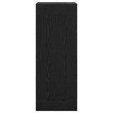 Wall Mounted Cabinet Black Oak 34.5 x 34 x 90 cm 882444