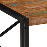 Coffee Table Multicolour 100x100x35 cm Solid Wood Reclaimed 4016668