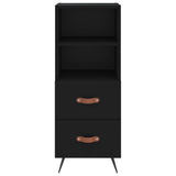 Sideboard Black 34.5x34x90 cm Engineered Wood 828637