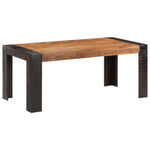 ZNTS Dining Table 180x90x76 cm Solid Mango Wood 3060202