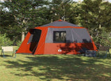 Cabin Tent 12-Person Grey and Orange 405 x 405 x 273 cm 42001100