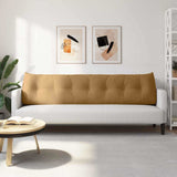 Back Pillow Brown 200 x 24 x 50 cm Velvet 42014611