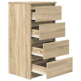 Sideboard Sonoma Oak 37.5x35x76 cm Engineered Wood 861753
