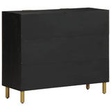 Sideboard Black 90x33x75 cm Engineered Wood 4017676