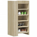 Shoe Cabinet Sonoma Oak 52x37.5x100 cm Engineered Wood 848446