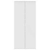 Shoe Cabinet with Door White 80 x 39 x 180 cm Engineered wood 3333866
