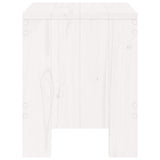 Garden Stools 2 pcs White 40x36x45 cm Solid Wood Pine 825339