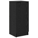 Sideboard with Drawer 3 pcs Black oak Engineered Wood 3416163