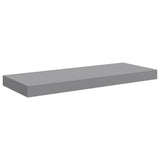 Floating Wall Shelves 4 pcs Grey 60x23.5x3.8 cm MDF 323855