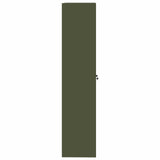 Storage Cabinet Olive Green 90 x 40 x 180 cm Steel 3406170