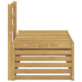 Outdoor Sofa Set White 91 x 63 x 73 cm Solid Acacia Wood 901508