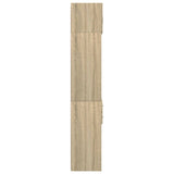 Storage Cabinet Sonoma Oak 70x42.5x225 cm Engineered Wood 3281338